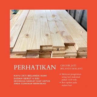 Jual Papan Jati Belanda German 120x10 Sudah Serut Halus Stik Kayu Jati