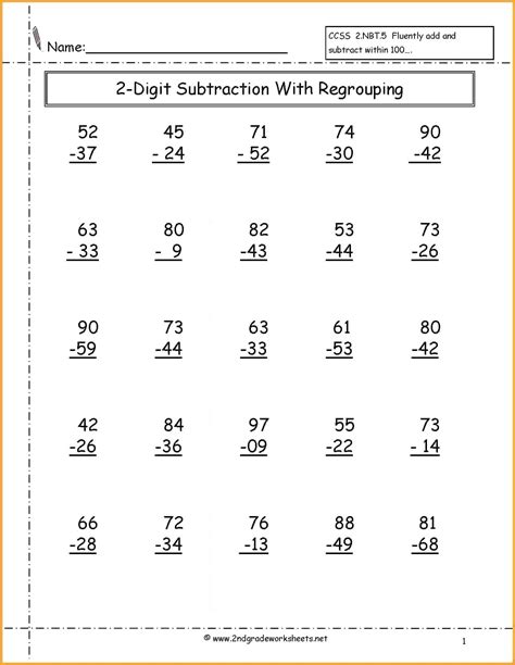 Addition Subtraction And Multiplication Worksheets For Grade 3 Free