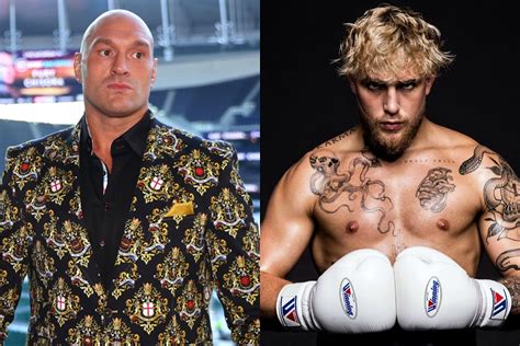 Boxing Tyson Fury Offers Undercard Spot To Jake Paul On Usyk Fight Marca