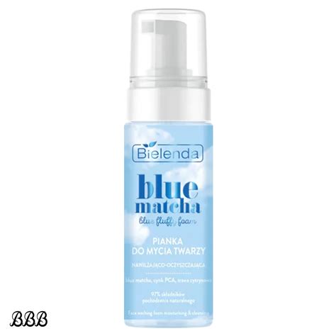 Bielenda Blue Matcha Blue Fluffy Foam Moisturizing Cleansing Ml