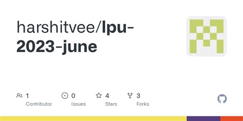 GitHub - harshitvee/lpu-2023-june