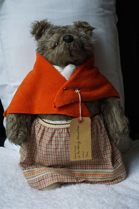 Rare Vintage Gabrielle Designs Aunt Lucy Paddington Bear With Coins Bear Old Teddy Bears