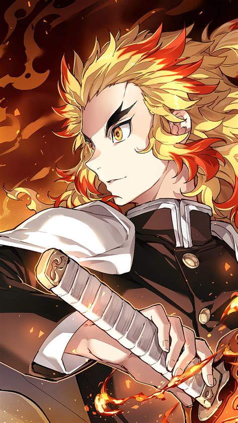 Discover Demon Slayer Wallpaper Rengoku In Cdgdbentre