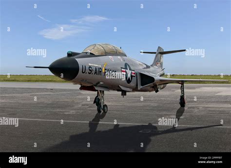 McDonnell F-101 Voodoo on display Stock Photo - Alamy