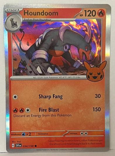 Houndoom Holo Bgs Pokemon Trick Or Trade