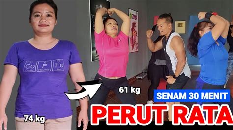 SENAM MENGHILANGKAN LEMAK PERUT 30 MENIT HIIT PERUT JADI RATA YouTube