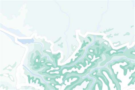 Austria - Ski Areas Map