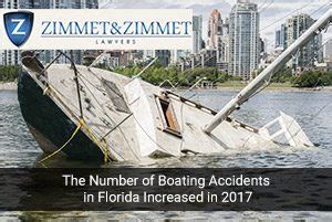 The Number Of Boating Accidents In Florida Increased Zimmet Zimmet