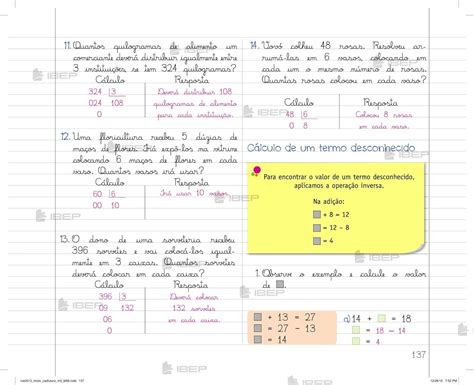 Pin su Caderno do futuro Matemática