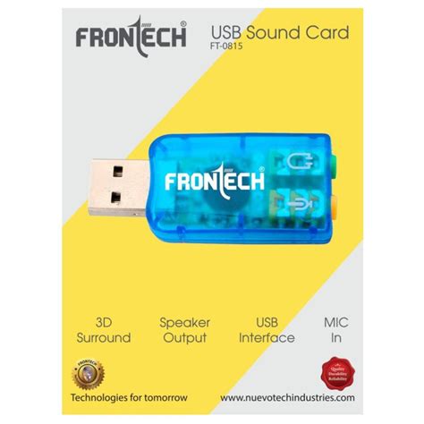 Frontech USB Sound Card JIL 0815