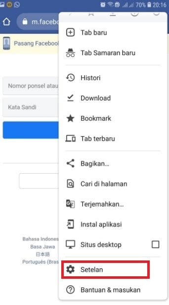 Cara Melihat Kata Sandi Facebook Sendiri Di Hp Android Ios