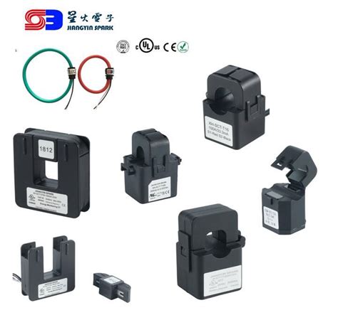 10mm Jiangyin Spark 50A 0 33V Sct T10 50 Split Core Current Transformer