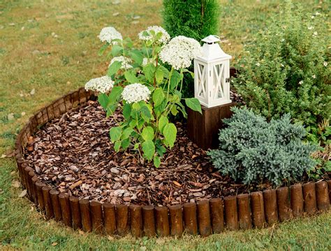 wooden flower borders