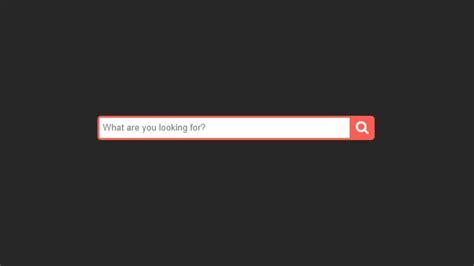 Responsive Search Bar With Html Css