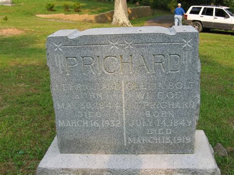 Jerome Tyree Prichard 1844 1932 Memorial Find A Grave