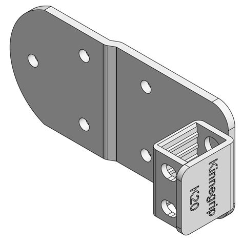 Kinnegrip K20 Gegenhalter Verzinkt Für Innenliegende Heckbordwand 10 49