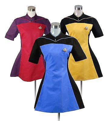 Star Trek TNG Skant Uniform Cosplay Costume Adult Women Fancy Dress ...