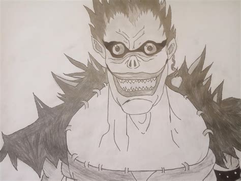 Ryuk Sketch by tiltos on DeviantArt