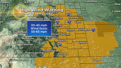 Double Warning For Wind And Fire Cbs Colorado