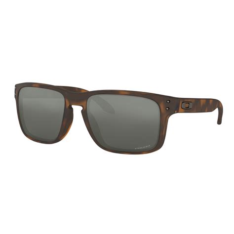 Oakley Holbrook Sunglasses Matte Brown Tortoise Frame Prizm Black Lens