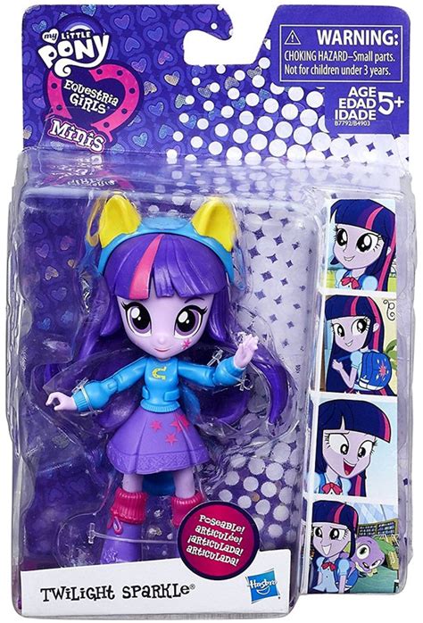 My Little Pony Equestria Girls Minis Twilight Sparkle 4.5 Doll Version ...