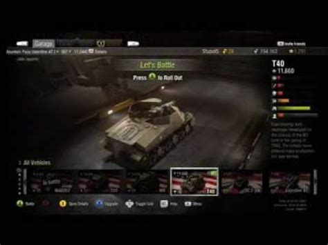 World Of Tanks Xbox Edition New Menus And Gameplay Youtube