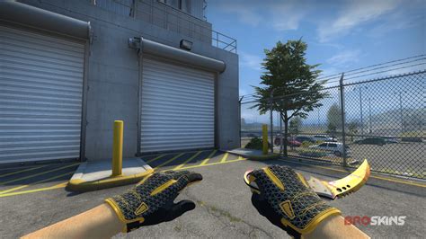 Talon Case Hardened 852 Gold Gem Sport Gloves Omega Broskins