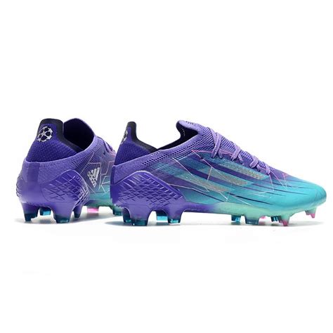 Adidas X Speedflow1 Fg Shoes Purple Rush Silver Metallic Mint Rush