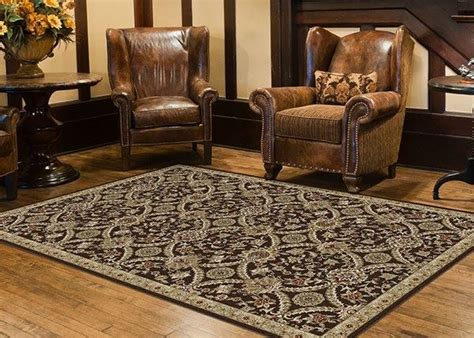 Oriental Brown Rug With All Over Pattern Chicagocozy Rugs Chicago