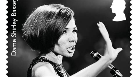 Dame Shirley Bassey Stamps Issued As Royal Mail Celebrates Welsh Singers 70 Years In Showbiz