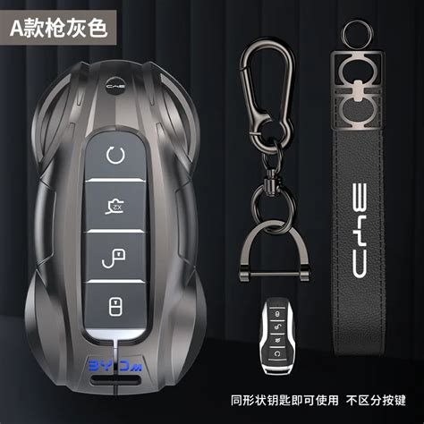 Car Key Case Holder Cover For Byd Han Ev Tang Dm Qin Plus Song Pro Max