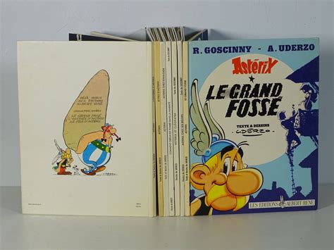 Uderzo 7 albums Astérix et Cléopâtre en réédition et Astérix chez