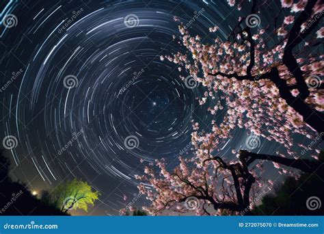 Beautiful Spring Time Sky Picture Nighttime Capture The Beauty Of