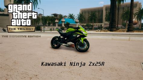 I Installed The Kawasaki Ninja Zx R Into Gta San Andreas Definitive