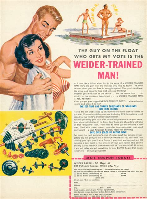 Vintage Weider Magazine Ads Joe Weider