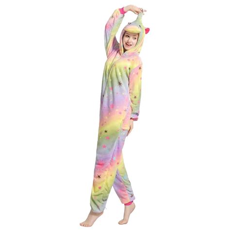 Rainbow Unicorn Onesie Cosply Costume Pegasus Unicorn Onesie Onesie