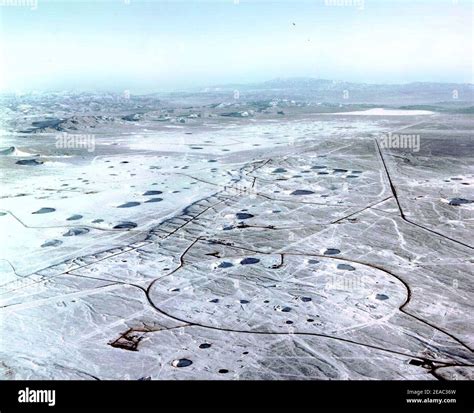 Nevada Test Site craters Stock Photo - Alamy