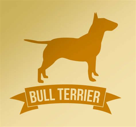 Autoaufkleber Bull Terrier Tenstickers