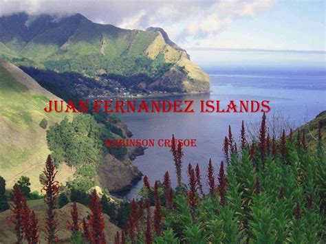 Juan fernandez islands