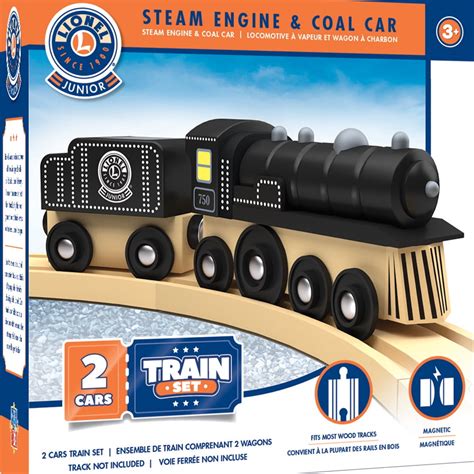 Masterpieces Lionel Collectors Steam Engine And Coal Car Wood Train