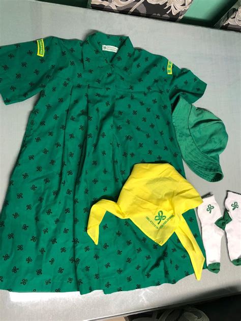 Girl Scout Uniform Set, Babies & Kids, Babies & Kids Fashion on Carousell