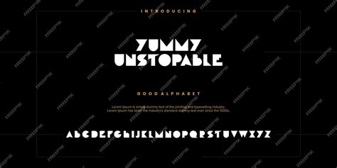 Premium Vector | Modern alphabet font. typography font and with numbers ...