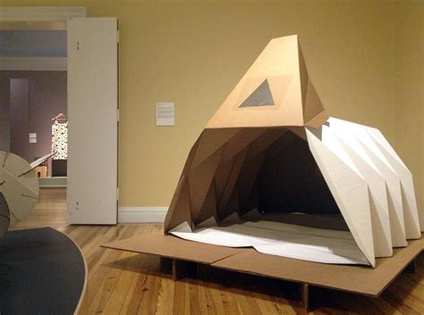 Cardborigami Callison Architect Tina Hovsepian S Cardboard Shelter