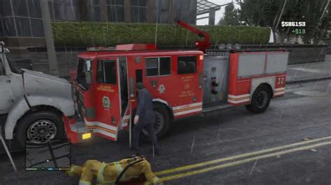 GTA V How To Get A FIRETRUCK Walkthrough Easiest Way YouTube