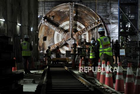 Melihat Progres Pembangunan Mrt Jakarta Fase Republika Online