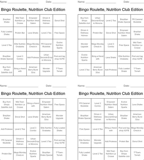 Nutrition Crosswords Word Searches Bingo Cards Wordmint