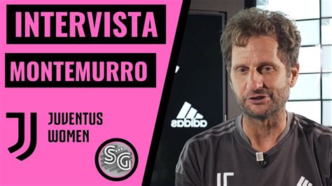 Intervista Montemurro Pre Vllaznia Juventus Women Youtube