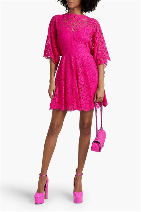 Valentino Garavani Corded Lace Mini Dress The Outnet