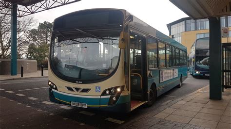 Nice Revs Arriva North East NK09 BPV 1407 VDL SB200 Wright Pulsar 2