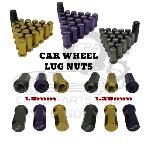 Momo Pcs Magwheel Nut Mm Hex X Mm X Mm Lugnut Wheel Nut